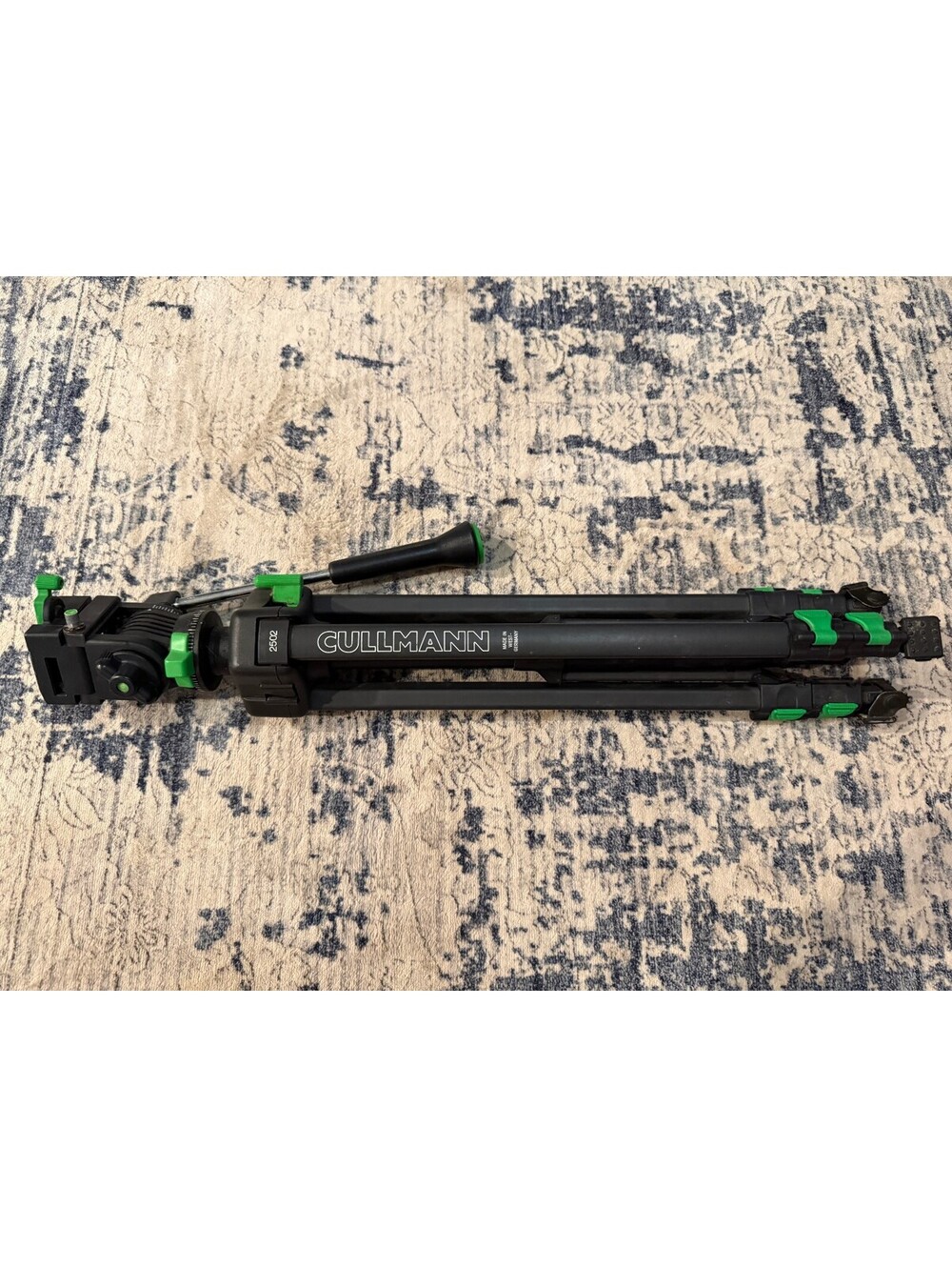Cullmann 2502 Camera Tripod West Germany Pan Tilt